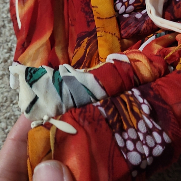 Arden B Strapless Floral Dress Small - Picture 5 of 6